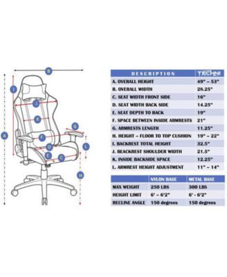 Techni Sport TS-F44 Gaming Chair