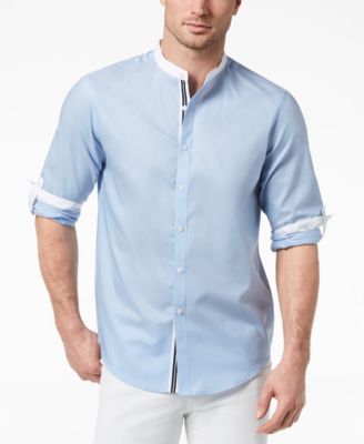 macys mens collared shirts