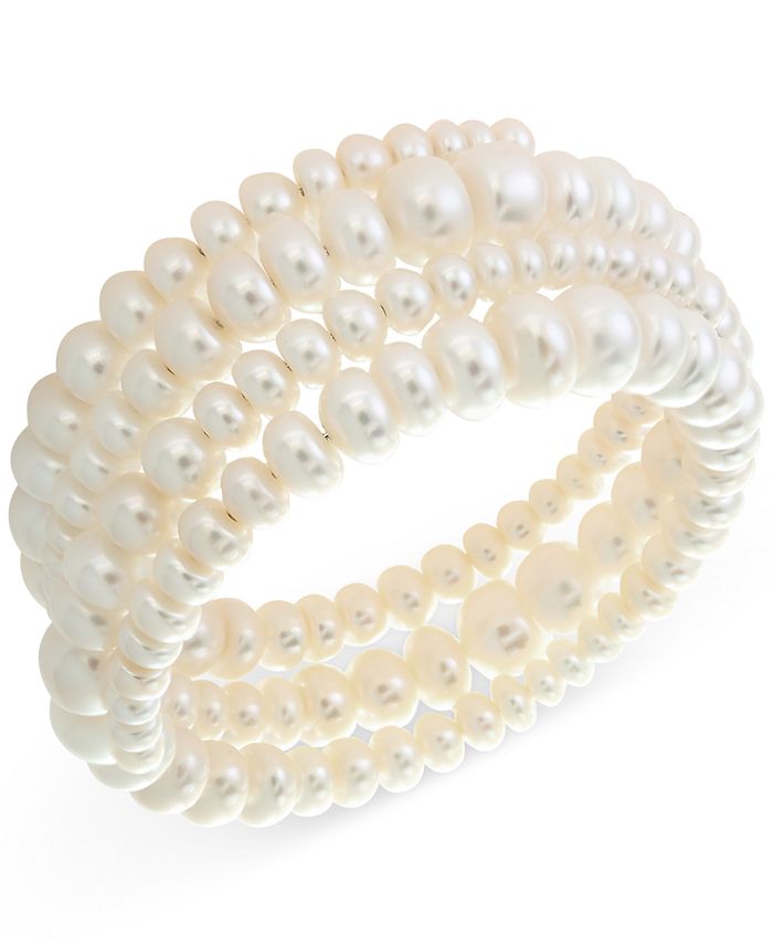EFFY Collection - Cultured Freshwater Pearl (8mm & 9mm) Coil Bracelet