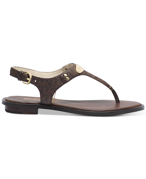 mk flat sandals
