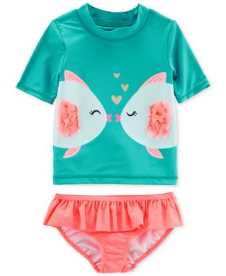 macy's baby girl swimwear