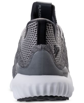 Adidas Men's AlphaBounce EM Running Sneakers From Finish Line - Macy's