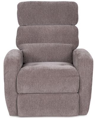 Stellarae Fabric Power Recliner with USB, Created for Macy's