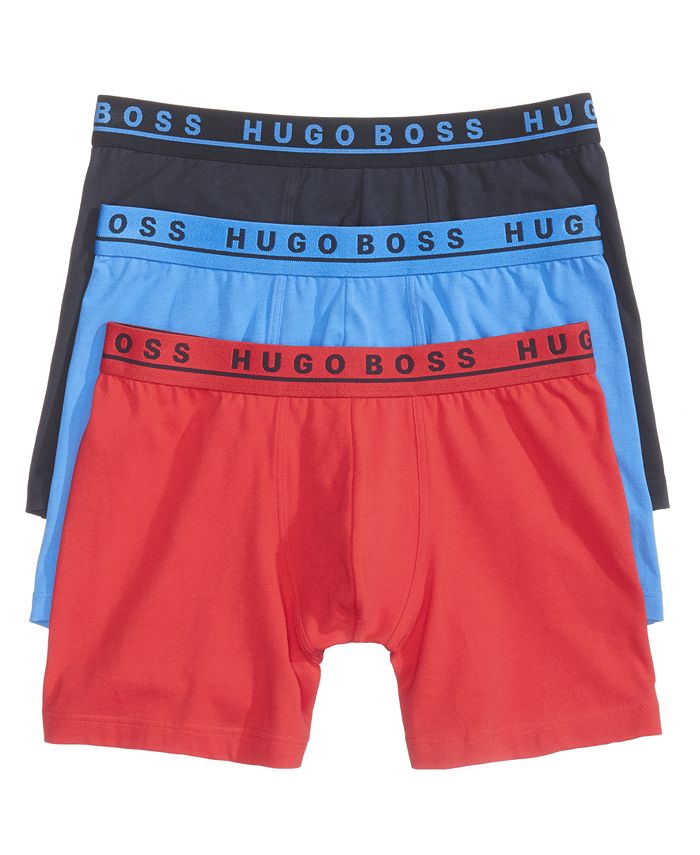 Hugo Boss Men's 3-Pk. Boxer Briefs - Macy's