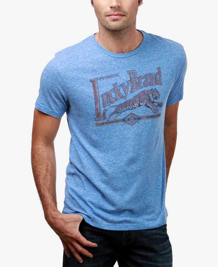 Lucky Brand Men's Graphic T-Shirt & Reviews - T-Shirts - Men - Macy's