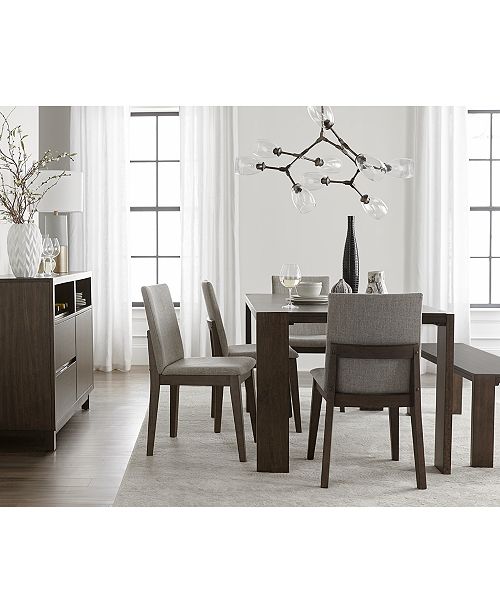 Furniture Closeout Crosby Dining Furniture 6 Pc Set Table 4