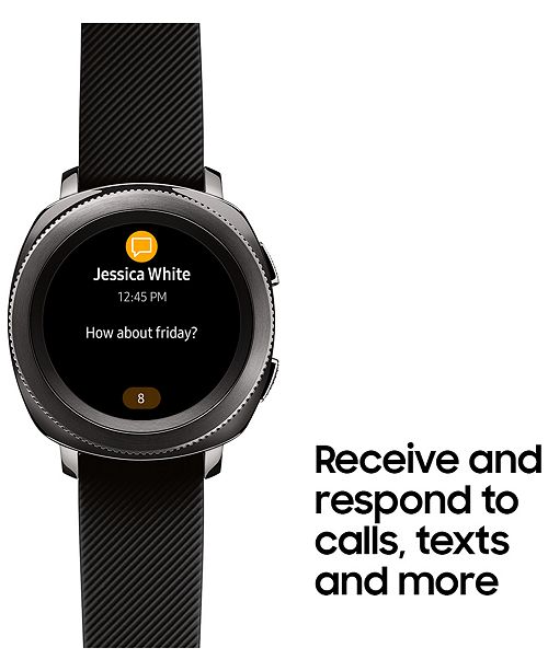 Samsung Gear Sport Smart Watch with Rubber Strap 42.9mm Watches