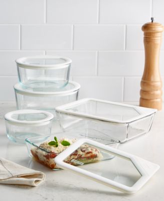 Pyrex 10-Piece Glass Food Storage Container Set