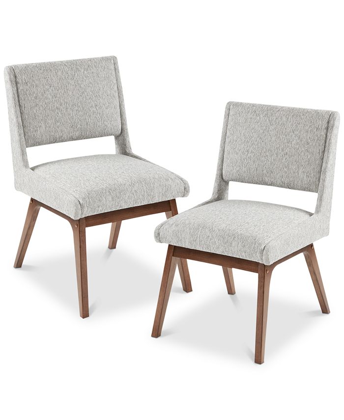Furniture - Boomerang Dining Chair (Set Of 2), Quick Ship