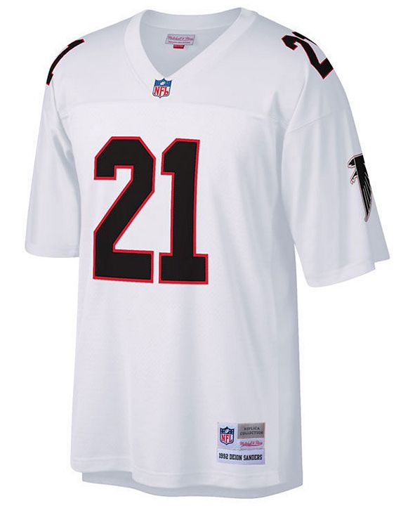 Mitchell & Ness Men's Deion Sanders Atlanta Falcons Replica Throwback