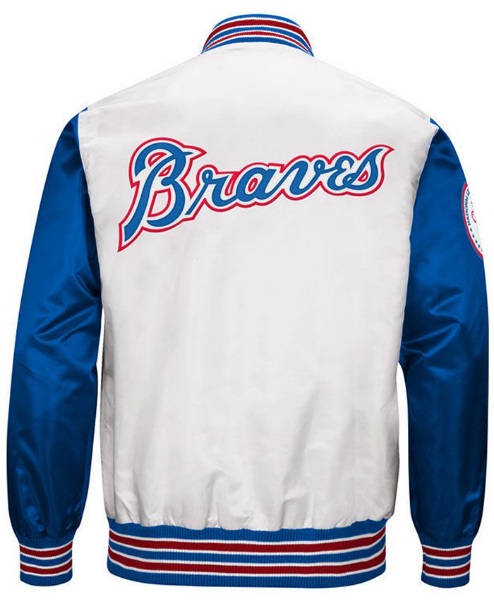 Men's Atlanta Braves Starter White The Legend Jacket