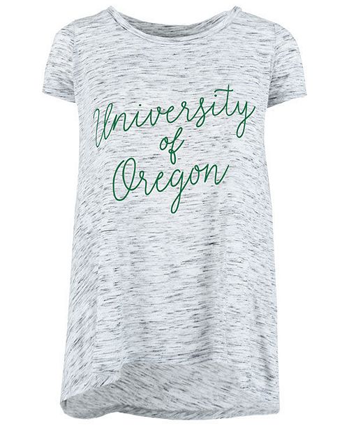 Royce Apparel Inc Women S Oregon Ducks Script Viscose Crew T