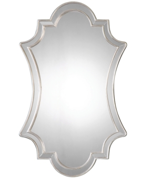 Uttermost Elara Antiqued Silver Wall Mirror In Multi