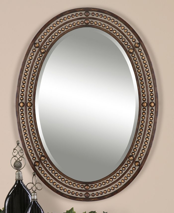 Uttermost Matney Oval Mirror - Macy's