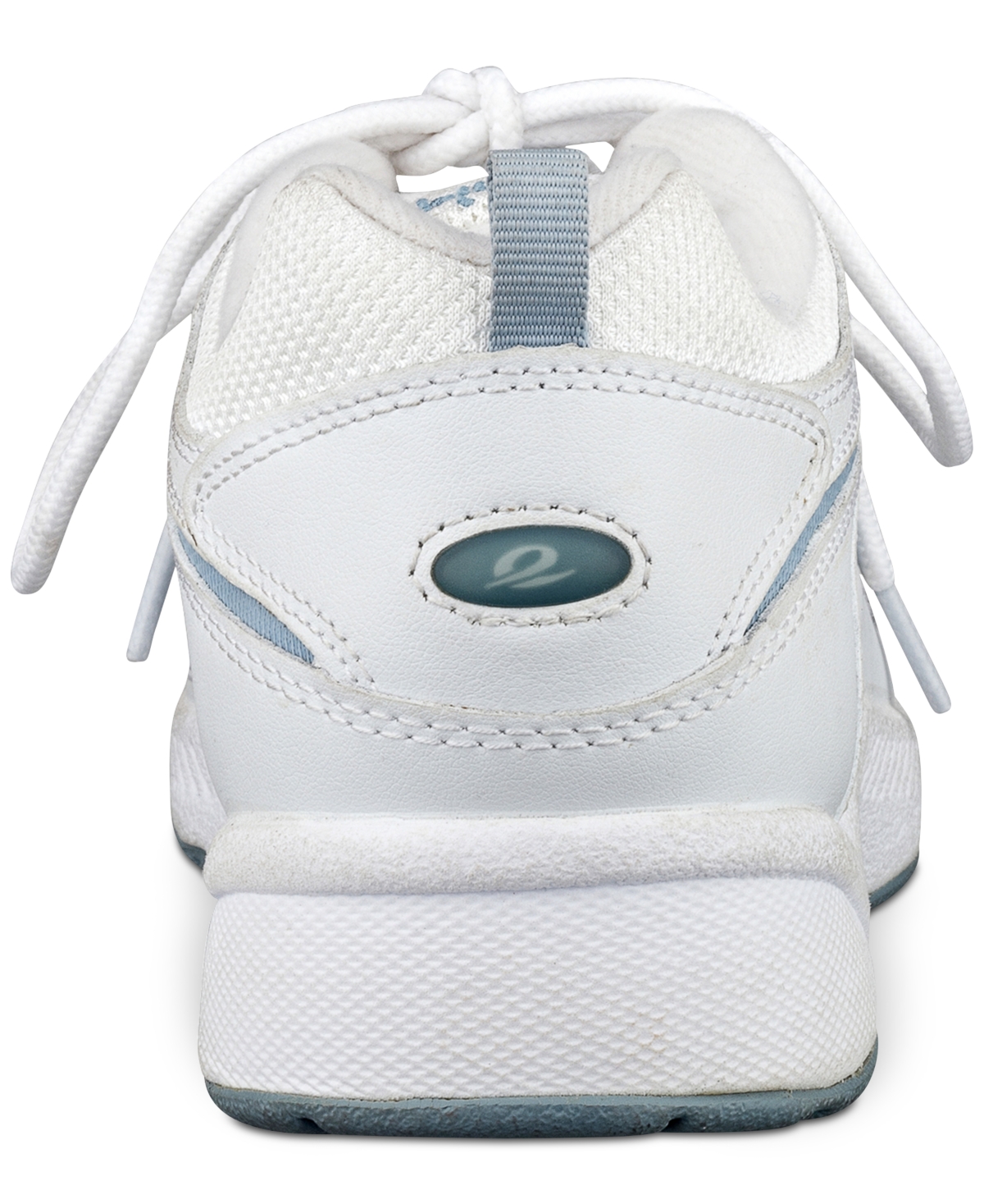 Shop Easy Spirit Women's Romy Lightweight Easy-on Walking Shoes In White,light Blue