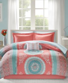 Orange Bed In A Bag And Comforter Sets Queen King More Macy S King bedding sets bedding sets online comforter sets orange comforter bedroom orange guest bedrooms master bedroom upstairs bedroom super soft microfiber comforter & sham.