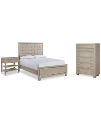 Furniture - Kendall Bedroom  Set, 3-Pc. Set (Full Bed, Chest & Nightstand), Only at Macy's