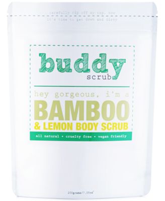 buddy scrub - Buddy Scrub Bamboo & Lemon Body Scrub, 7-oz.