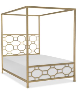 Furniture - Chelsea Kids Metal Canopy Full Bed