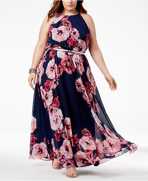 INC International Concepts I.N.C. Plus Size Floral-Print Maxi Dress, Created for Macy&#39;s ...