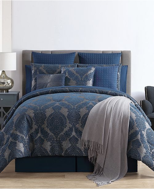 Vcny Home Gabrielle 14 Pc California King Comforter Set