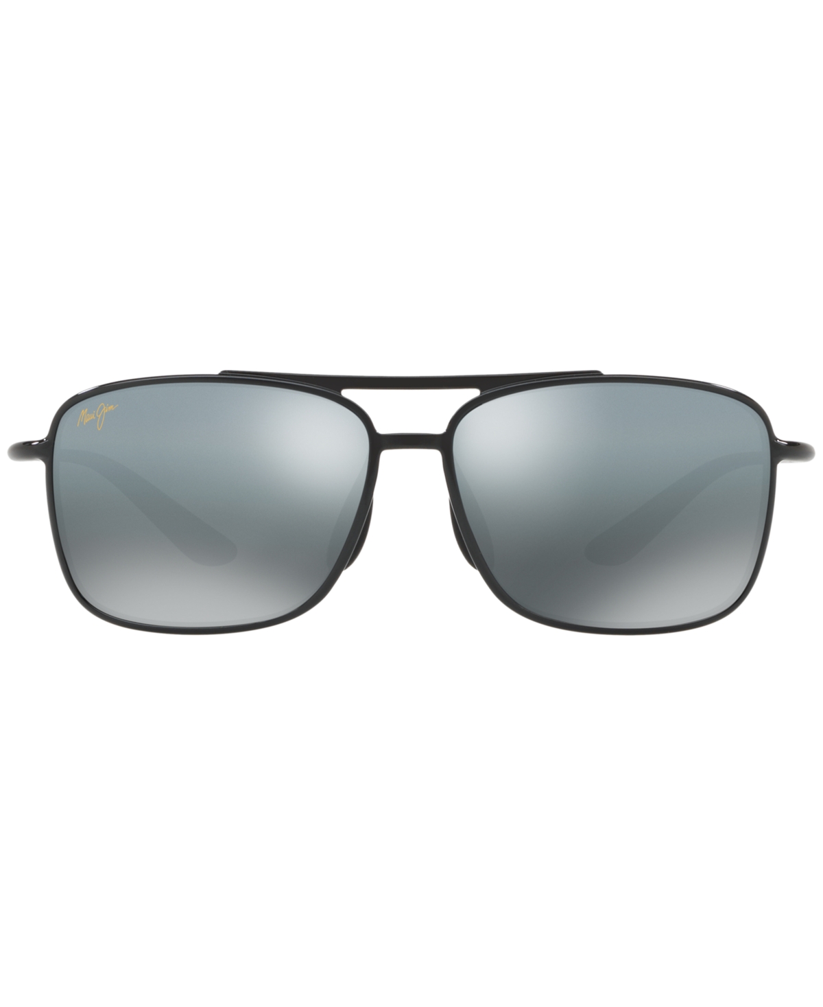 Shop Maui Jim Polarized Sunglasses , 437 Kaupo Gap In Black,grey Polar
