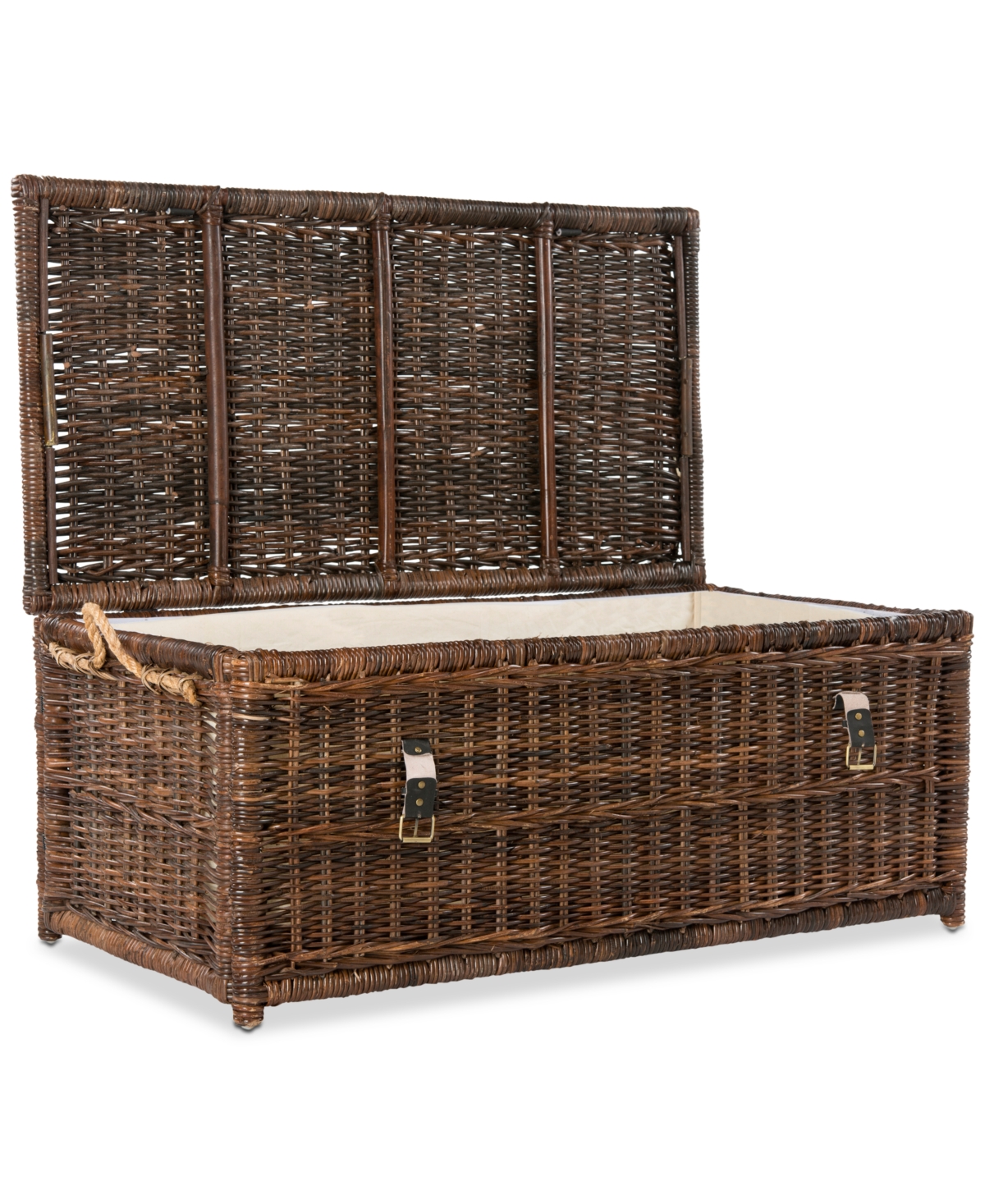 Jonathan Y Happimess Caden 46'' Wicker Storage Trunk