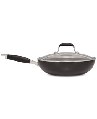 Anolon Advanced Onyx Hard-Anodized Non-Stick 12" Ultimate Pan & Lid