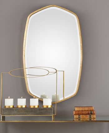 Uttermost - Duronia Antiqued Gold-Finish Mirror