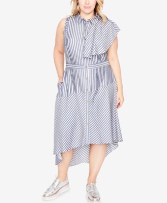 high low shirt dress plus size