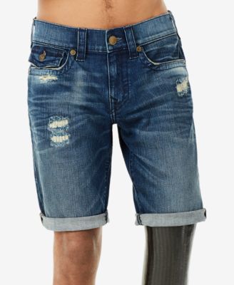 True Religion Ripped Jean Shorts Mens For Sale Off 61
