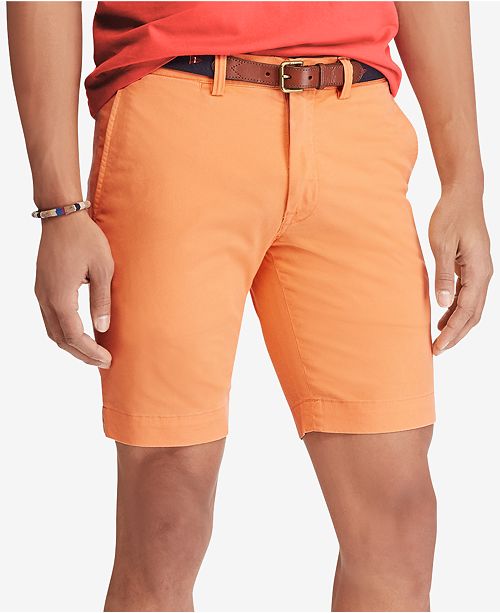 Polo Ralph Lauren Men's Stretch Slim-Fit Chino Shorts & Reviews ...