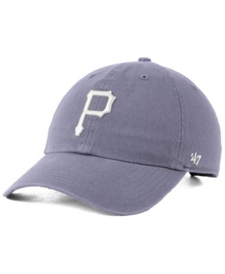 ’47 Brand Pittsburgh Pirates Clean Up Strapback Hat – Black & Yellow Embroidered Dad Cap, Adjustable Cotton Fit - View #7