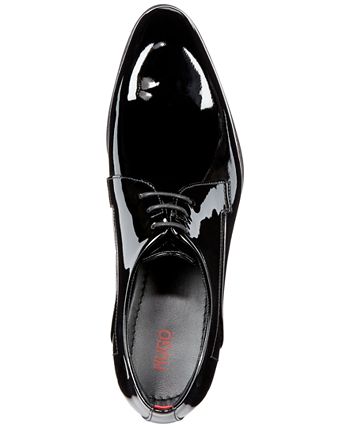 Hugo Boss Men's Dress Appeal Embossed Leather Derby Oxford Shoe