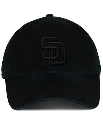 47 Brand / Women's San Diego Padres Black Mist Clean Up Adjustable Hat