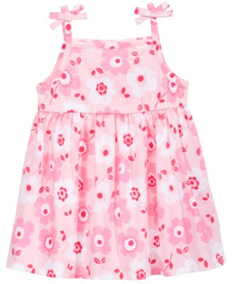 First Impressions Baby Girls Printed Cotton Sundress, Created for Macy ...