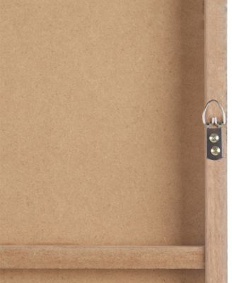 Sunburst Gold-Tone Resin Dimensional Box Wall Art