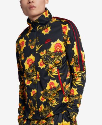 nike floral jacket mens