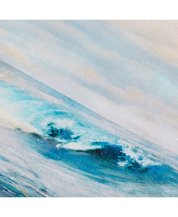 Madison Park - Seascape 4-Pc. Framed Gel-Coated Canvas Print Set