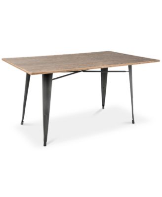 Lumisource - Oregon 59'' Dining Table, Quick Ship