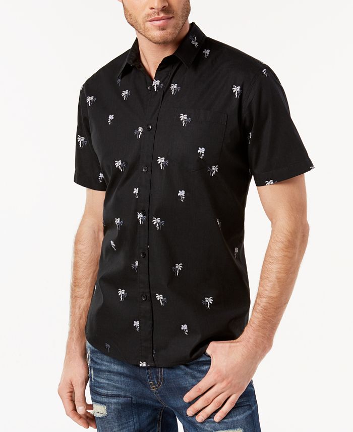 American Rag Men's Palm Tree Shirt, Created for Macy's & Reviews ...