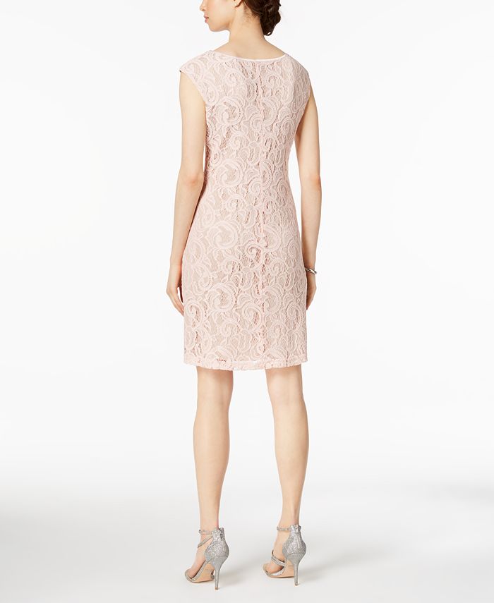 Connected Petite Lace Sheath Dress - Macy's