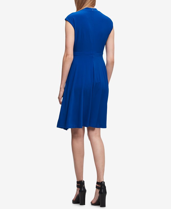 Matte Jersey Surplice Dress main image 1