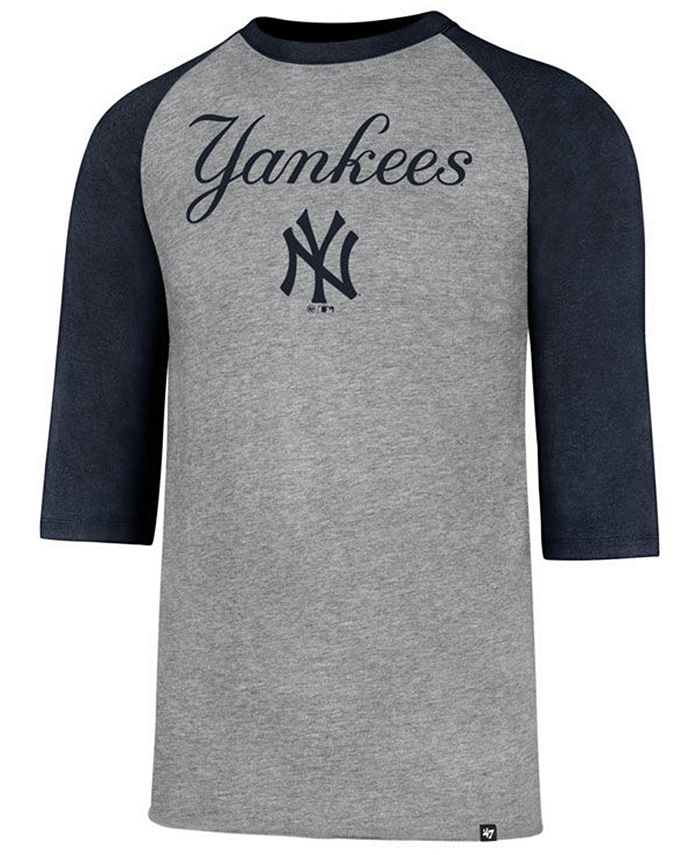 '47 Brand Men's New York Yankees Pregame Raglan T-shirt - Macy's