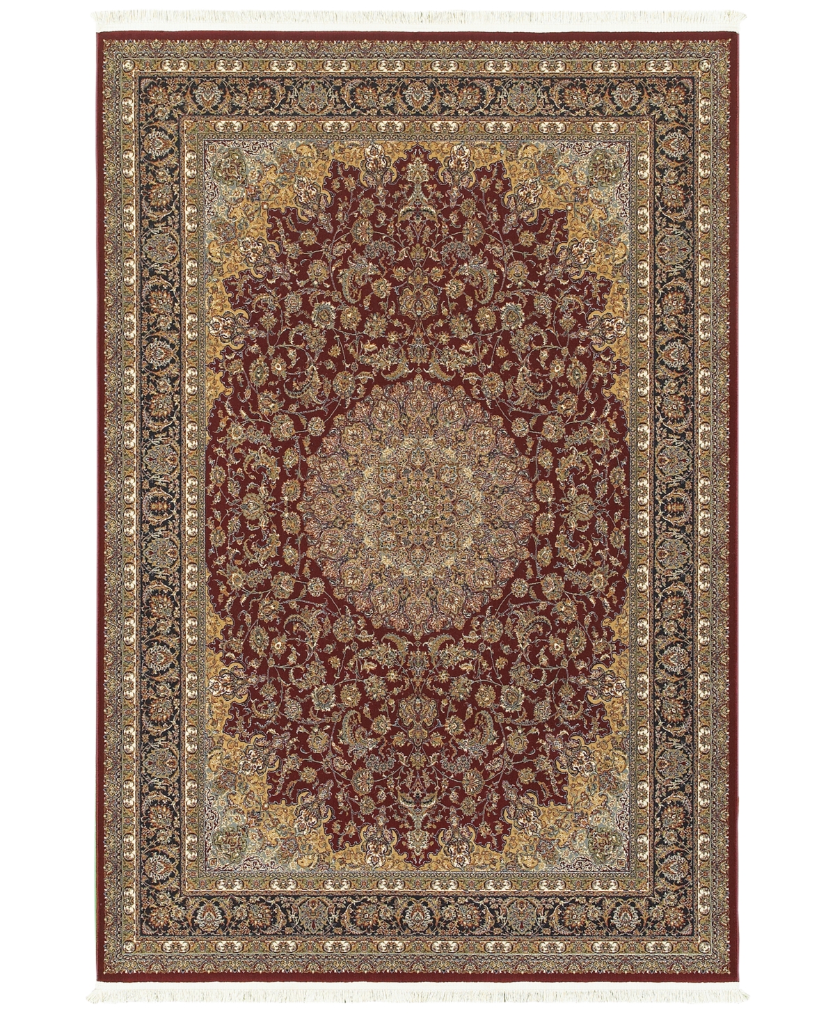 Jhb Design Paragon Medallion Red 9'10" X 12'10" Area Rug