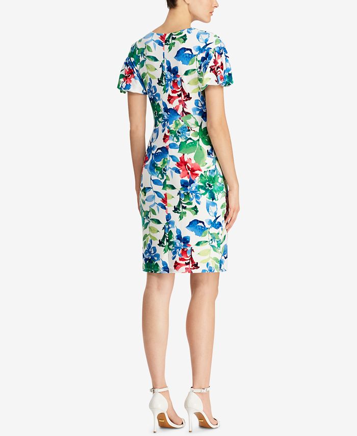 Lauren Ralph Lauren Floral-Print Dress - Macy's