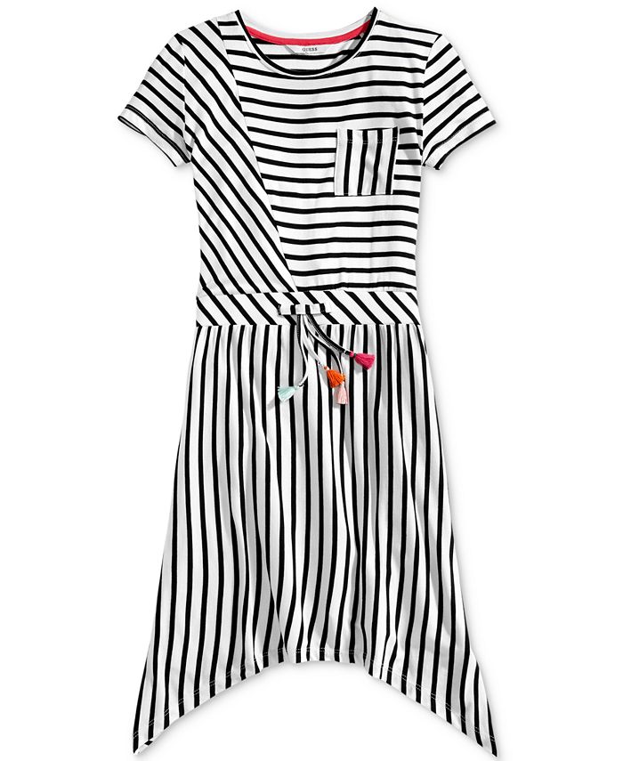 GUESS Big Girls Striped Dress - Macy's
