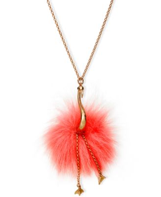 kate spade flamingo necklace