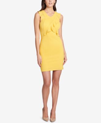 guess yellow dress