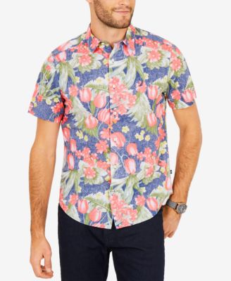 Nautica - Men's Floral-Print Shirt